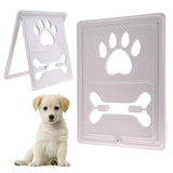 Bone Handprint Plastic Pet Dog