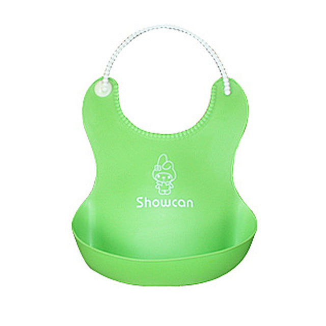 CHAMSGEND colorful Baby  Silicone Bibs